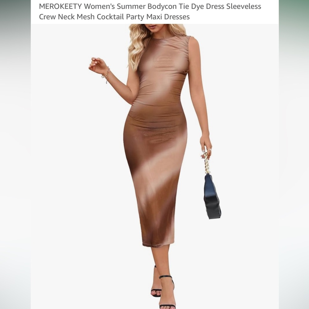 Tie Dye Midi Dress
